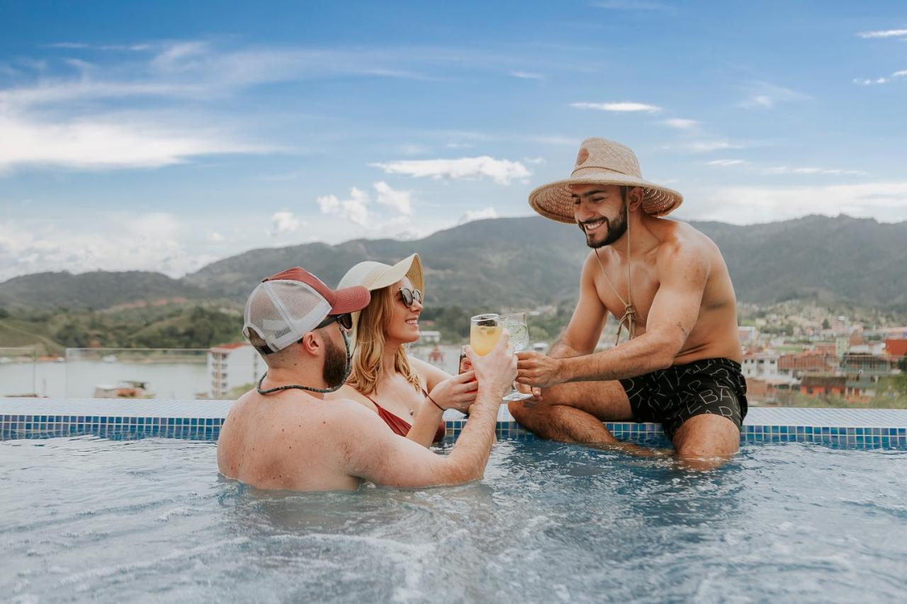 Hotel Santorini Guatapé Esterno foto